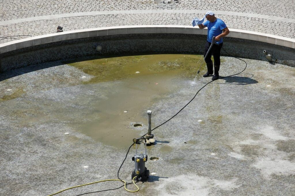 Lakes dry up and seas hit by record temperatures as…