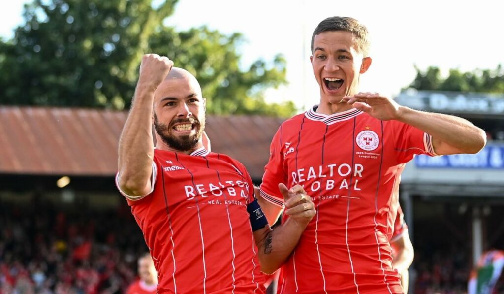 Mark Coyle scores after 27 seconds as Shelbourne win in Europe