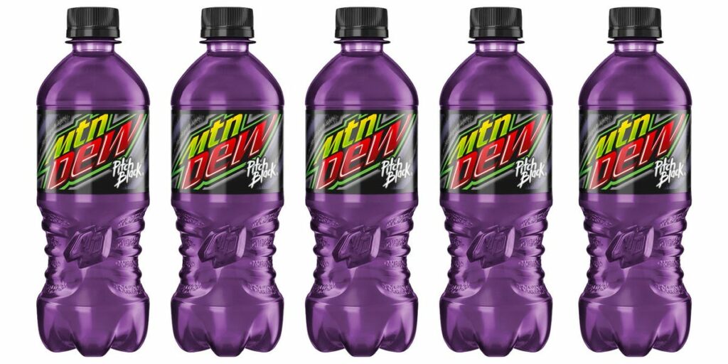 Mountain Dew Pitch Black Is Still Available To Buy In Stores