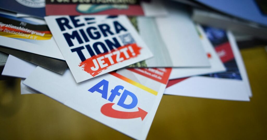 New far-right group led by Germany’s AfD founded in European Parliament – POLITICO