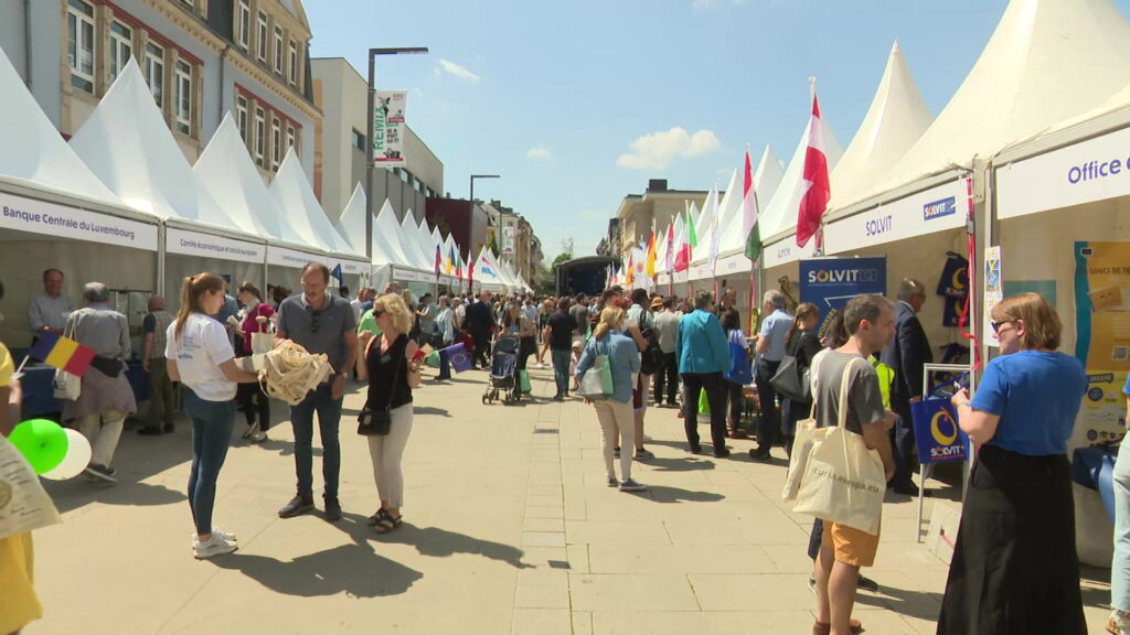 RTL Today - European Capital of Culture: Europe Day celebrations held in Esch-sur-Alzette