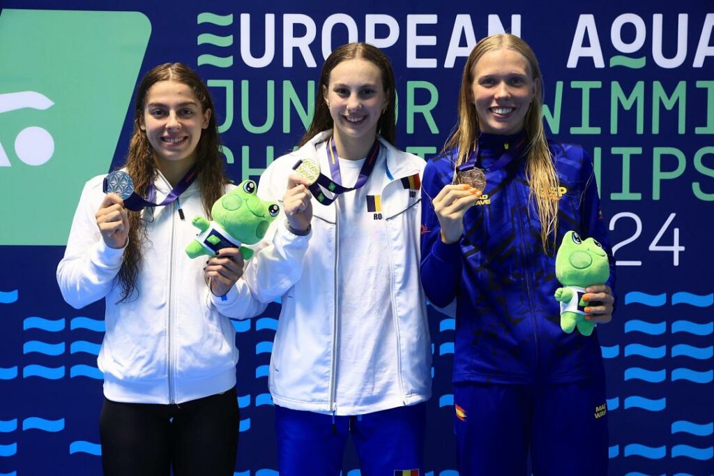 Romanian swimmer wins gold medal at European Junior Championships in Vilnius