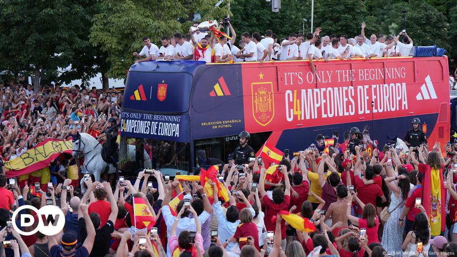 Spain celebrates Euro 2024 victory – DW – 07/16/2024