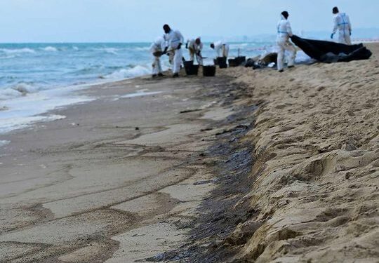 Spain cleans up after mystery substance closes three beaches