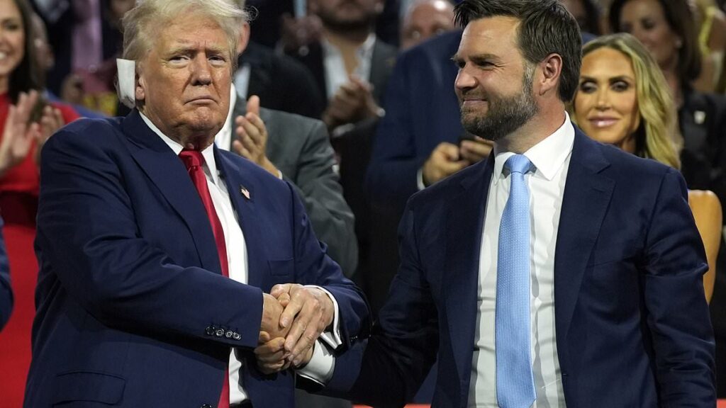 Trump sends a message to Europe with Vice President selection JD Vance, who has declared NATO ‘a tax on Americans’ and said the UK is now an ISLAMIST country with nukes under Labour
