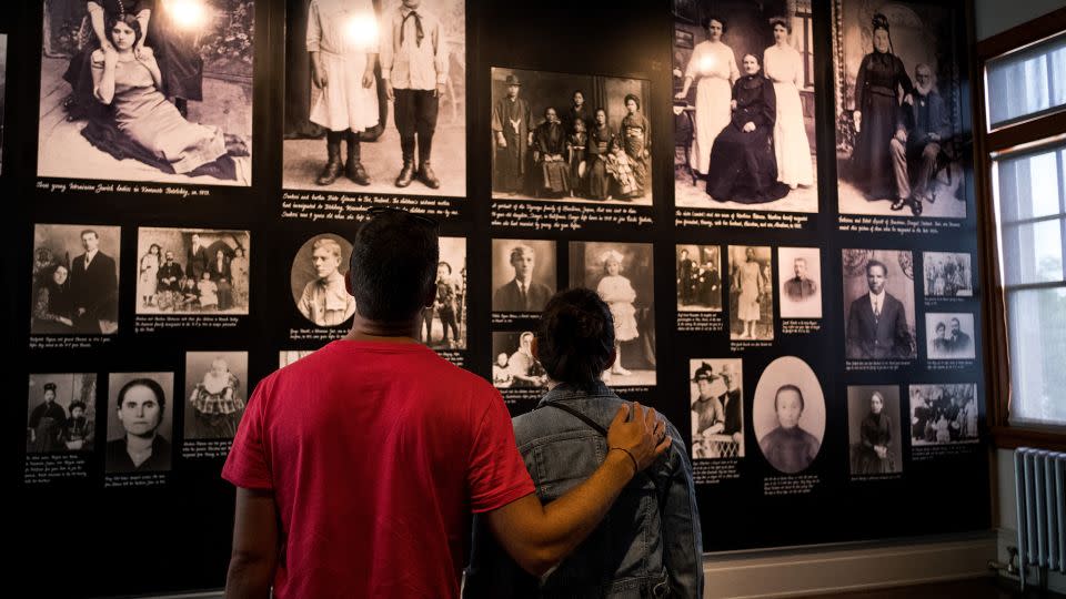 Visitors tour the Ellis Island National Museum of Immigration on Ellis Island in New York City. People pursuing European citizenship will need to find out as much as possible about their ancestors and track down records. - Drew Angerer/Getty Images