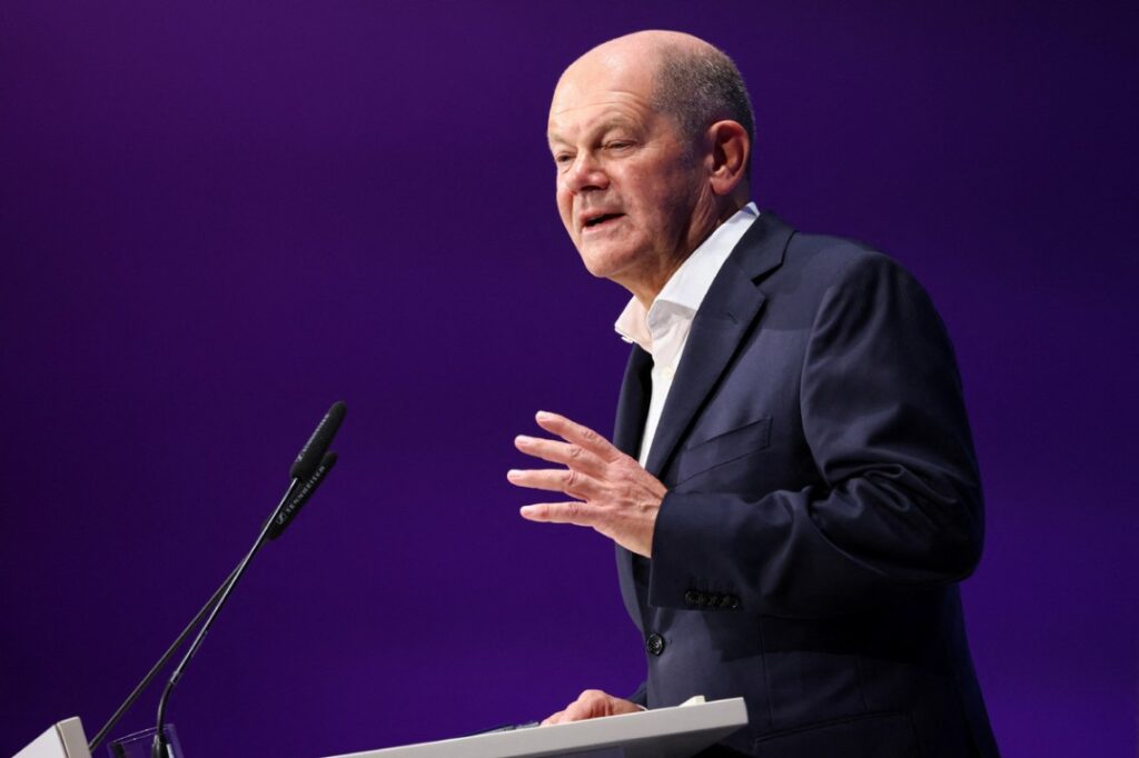 Scholz warns against German bank takeover