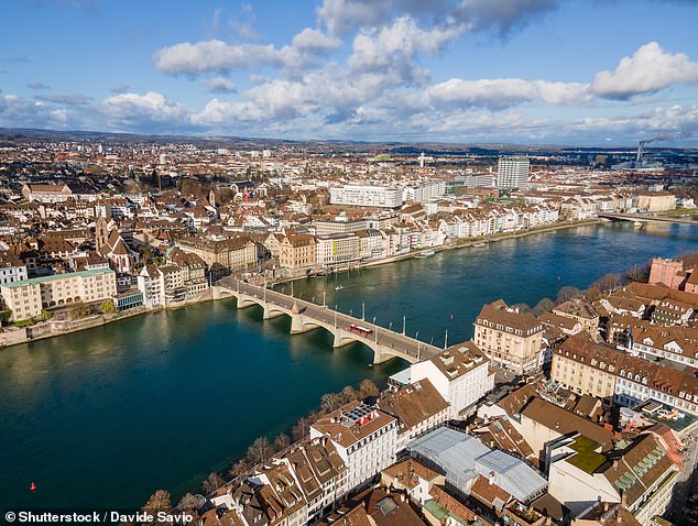 Basel (above) in Switzerland was slammed as 'very expensive' with 'nothing to do'