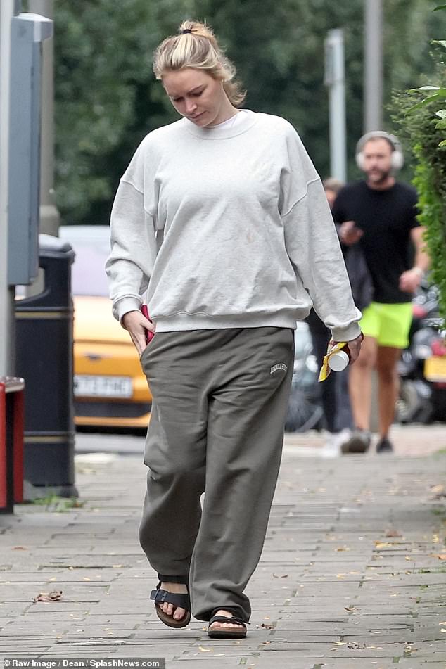 Laura headed out and about for a walk in London