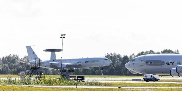 NATO Concludes Three-Week Deployment of E-3A Sentry AWACS to Norway’s Rygge Air Base