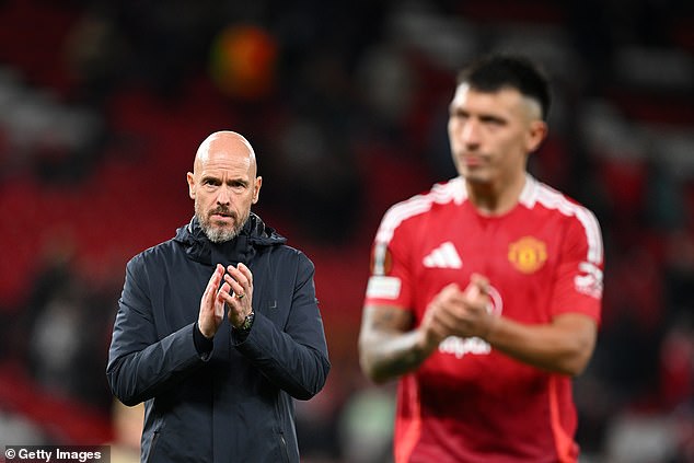 Ten Hag blamed his United players for being complacent against their Dutch opponents