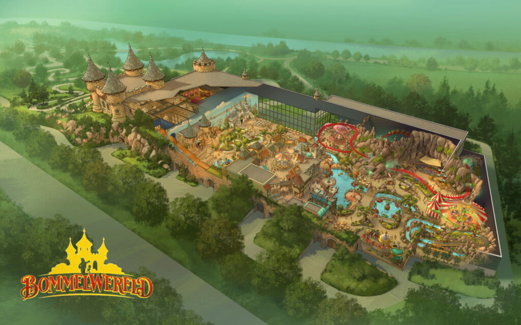 New indoor theme park to open in Europe next year – with huge castle, water flume and family rollercoaster