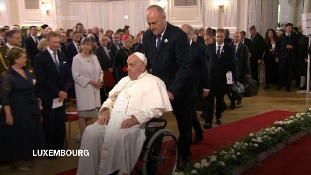 Pope Francis urges Europe to be beacon of peace amid wars as well as welcome home for migrants