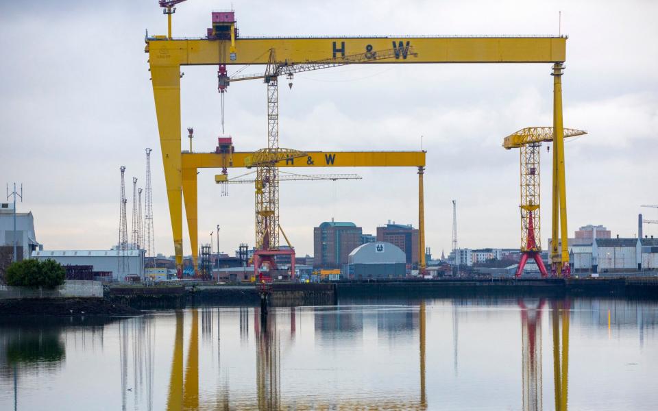 Unions fear Spanish rival Navantia only wants Harland & Wolff's Belfast shipyard