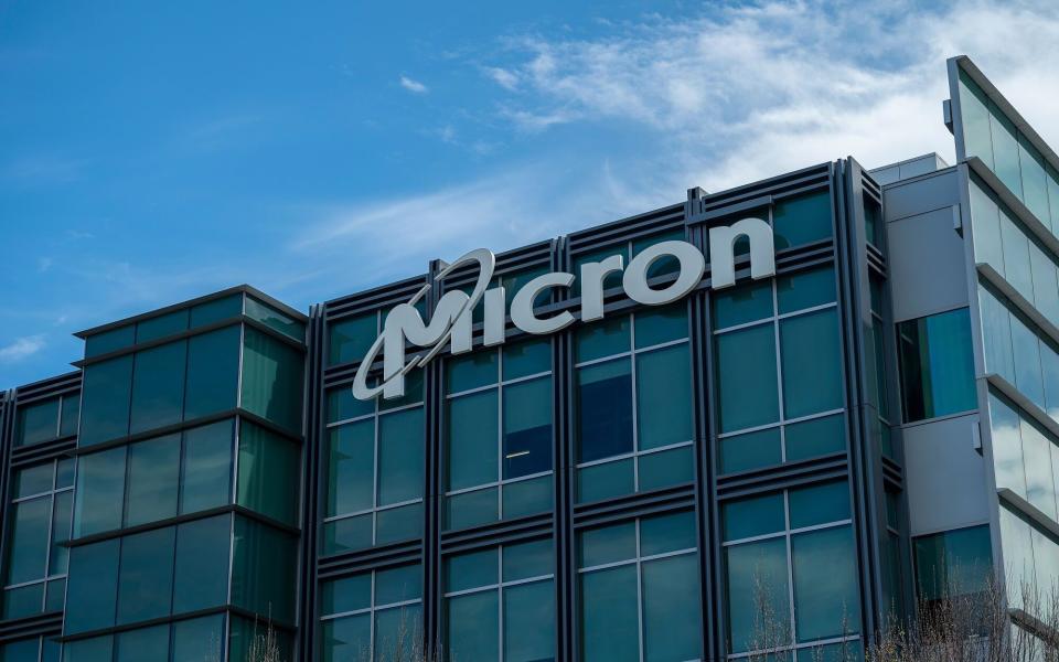 Micron shares enjoyed the biggest jump since 2011