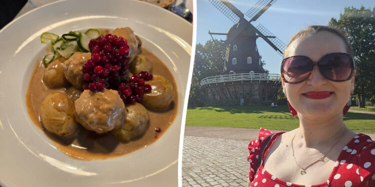 Woman flew to Sweden for 12 hours to try Swedish meatballs for just £44