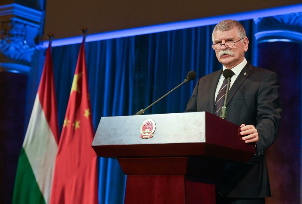 Hungary-China cooperation not a danger, Europe should learn from China, says House Speaker Kövér