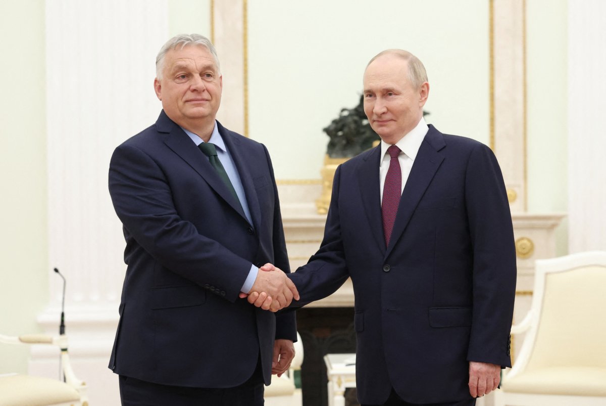 President Vladimir Putin Hungary PM Viktor Orban