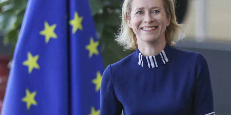 Future European foreign minister Kaja Kallas already impressing Brussels