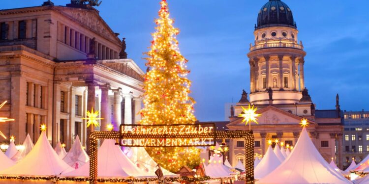 The famous European Christmas market spot with wooden huts, Christmas concerts and €100 Ryanair flights from Ireland