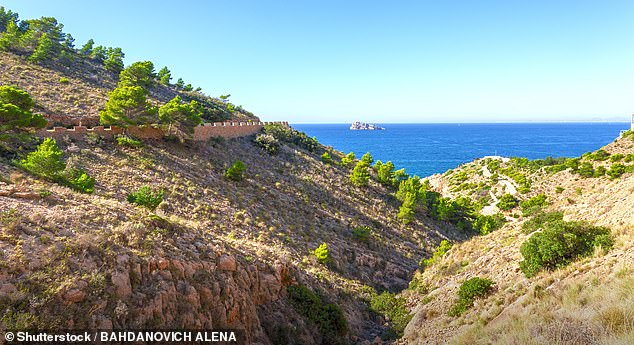 The Sierra Helada National Park is a mountain range which separates Benidorm from fellow seaside town Albir