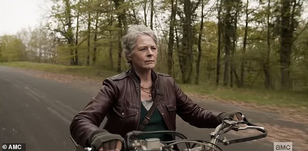 The episode titled 'La Gentillesse des Étrangers' [The Kindness of Strangers] then showed Carol riding a motorcycle while on a mission for any leads on Daryl's whereabouts