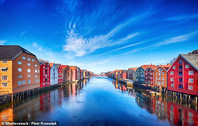 For an enjoyable journey at any time of the year, take the SJ Norge night train between Norway's Trondheim (pictured) and Bodo