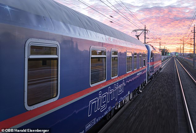 All aboard: The Nightjet train takes you overnight to Vienna and Paris, Brussels, Amsterdam and Berlin