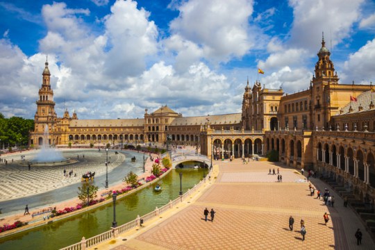 Spain square in Seville.