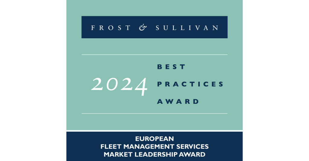 AddSecure Awarded Frost & Sullivan’s 2024 Europe Market Leadership Award for Driving Innovation in the European Fleet Management Space