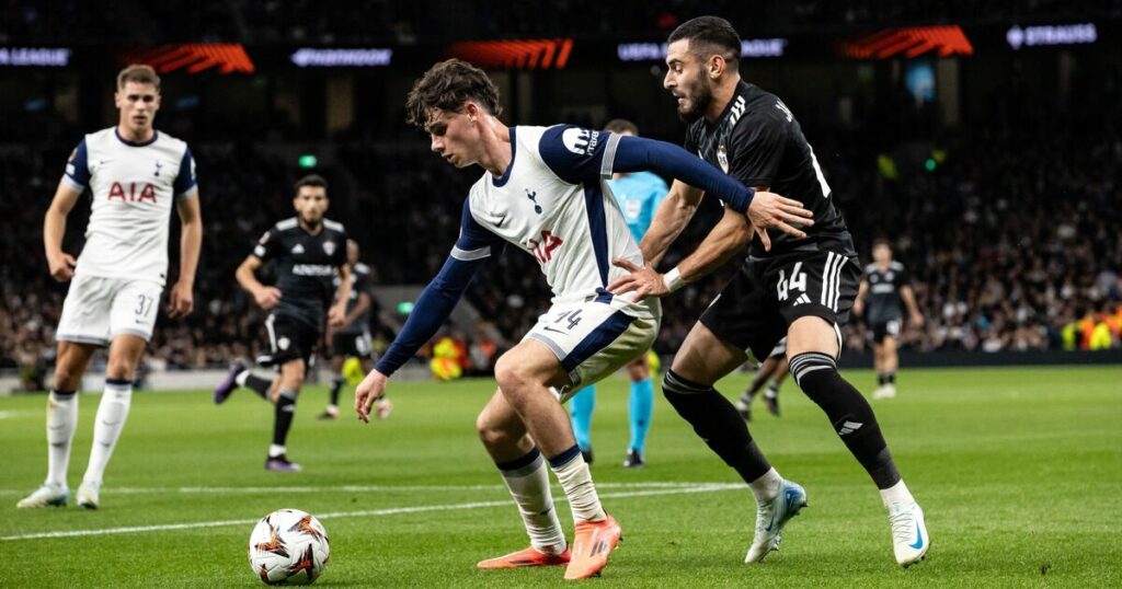 Archie Gray issues telling Ange Postecoglou point after making European bow in Spurs win | Football | Sport