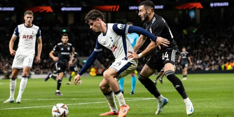 Archie Gray issues telling Ange Postecoglou point after making European bow in Spurs win | Football | Sport