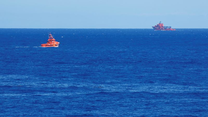 Around 48 migrants missing, nine found dead, after boat sinks off Canary Islands