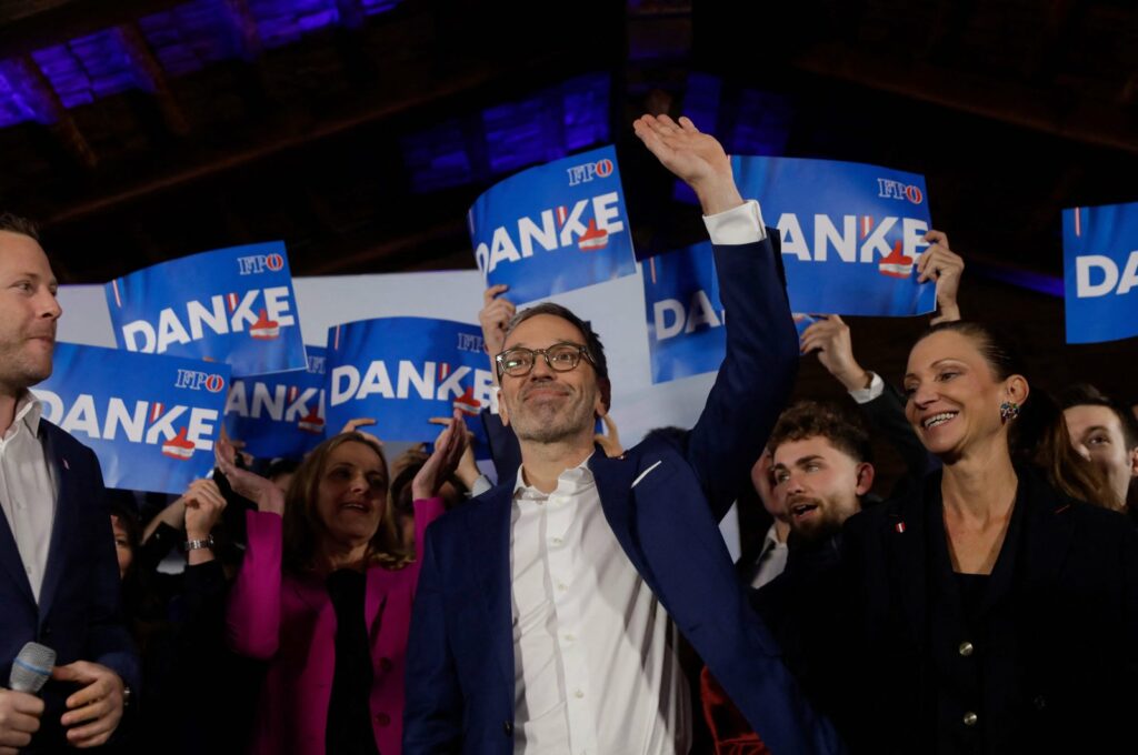 Austria far-right secures 1st nat'l election win since World War II