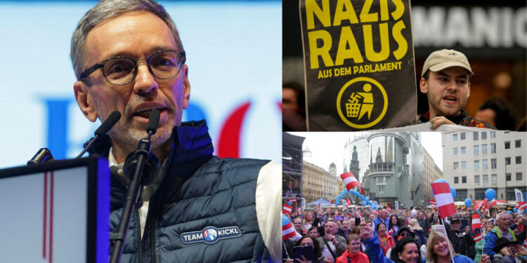 Austria’s far-right Freedom Party on course for historic victory in Sunday’s general…