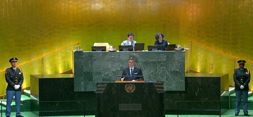 Bećirović at UN General Assembly calls for global solidarity and warns of threats to BiH