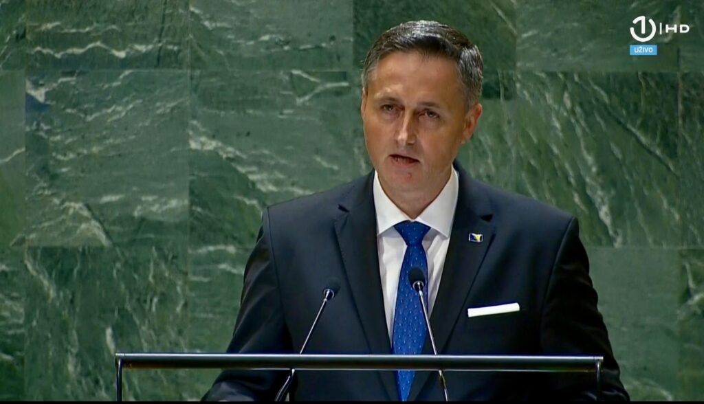 Becirovic at the UN: Serbia is again threatening the Sovereignty and Territorial Integrity of BiH