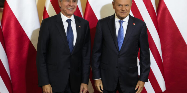 Blinken wraps up Ukraine-focused Europe trip in Poland with arms requests on the table