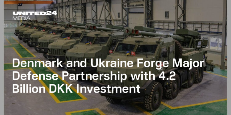 Denmark and Ukraine Forge Major Defense Partnership with 4.2 Billion DKK Investment