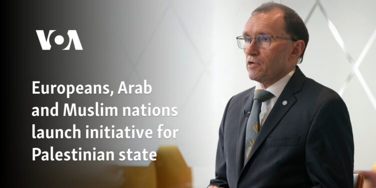 Europeans, Arab and Muslim nations launch initiative for Palestinian state