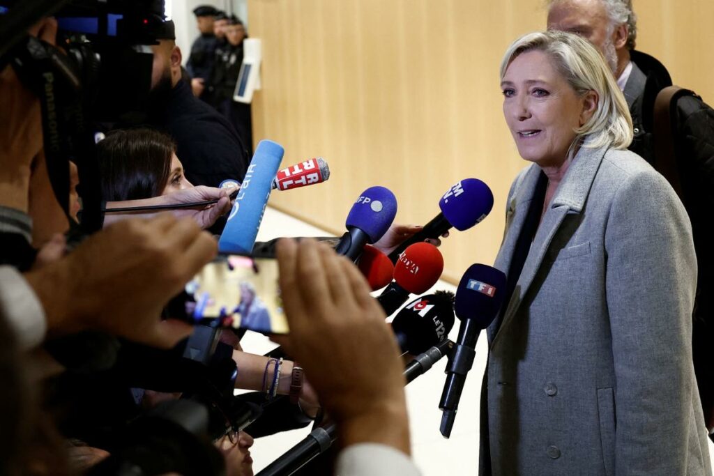 France’s Marine Le Pen goes on trial over EU embezzlement charges