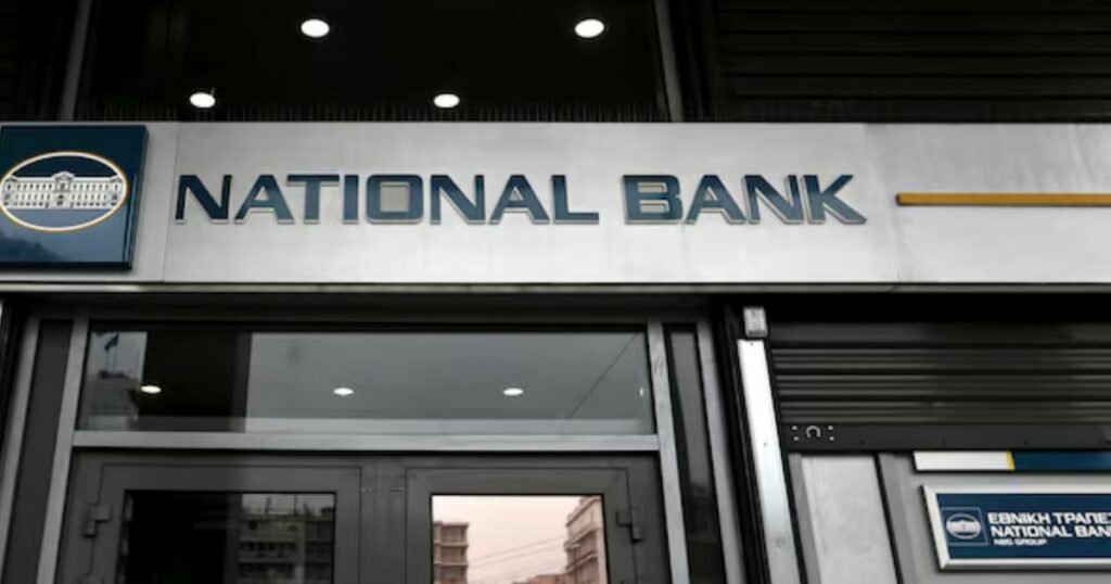 Greece to raise around $1 billion through sale of 12% stake in National Bank