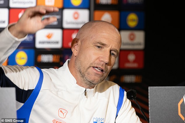 Malmo head coach Henrik Rydstrom has backed his social media team for their 'fun' post