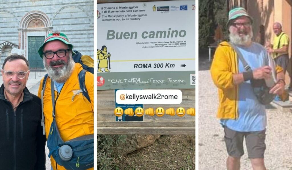 Mayo man close to reaching Rome on 2,200km journey through Europe for charity