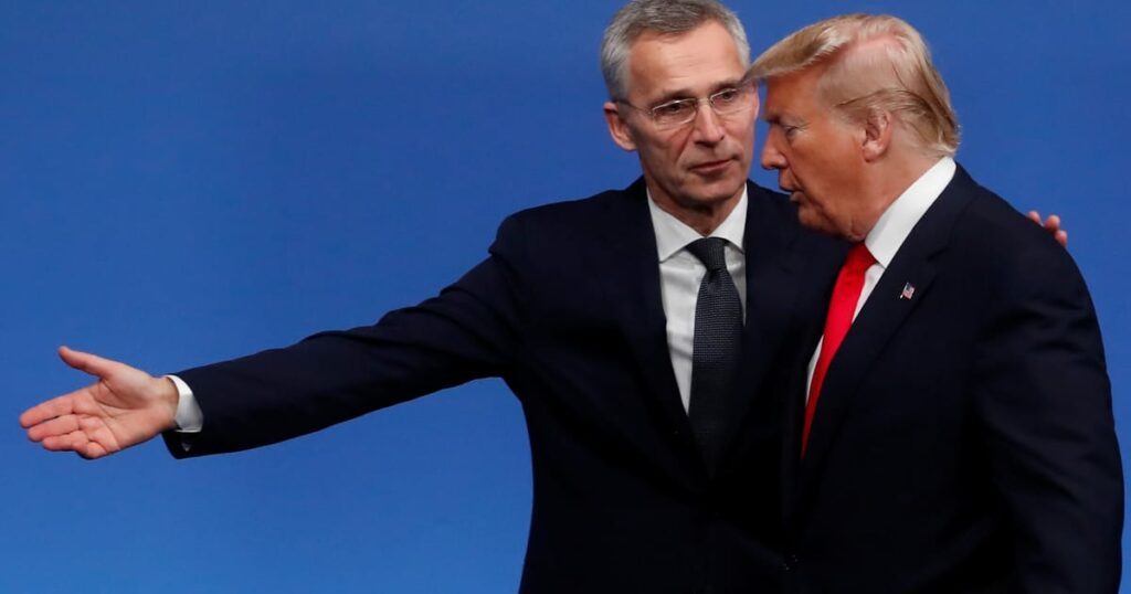 NATO’s Stoltenberg has parting words for Europe: Don’t fear Trump, work with him