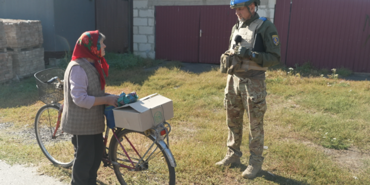 On the ground in Russian territory held by Ukrainian forces