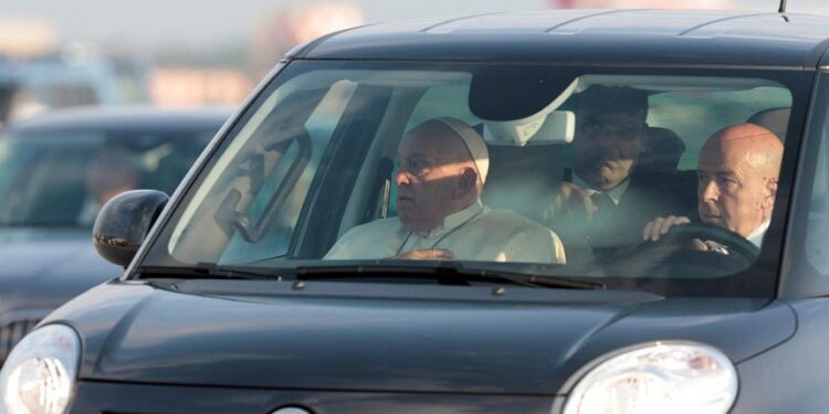 Pope Francis lands in Luxembourg, first leg of rare European trip