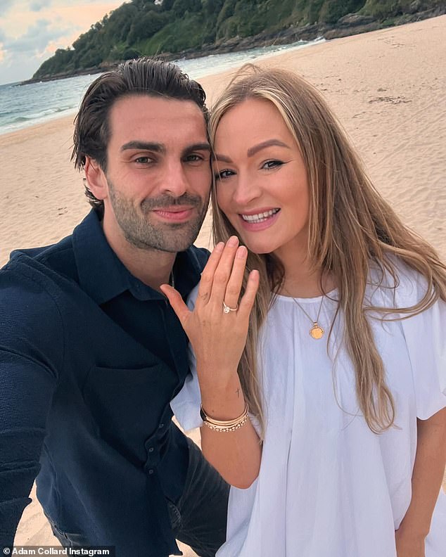 Laura and Adam announced their engagement on Instagram last week after he got down on one knee during a romantic getaway in St Ives