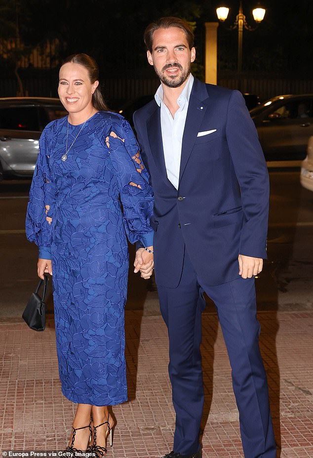 Philippos of Greece and Nina Flohr were also part of the guests attending the occasion