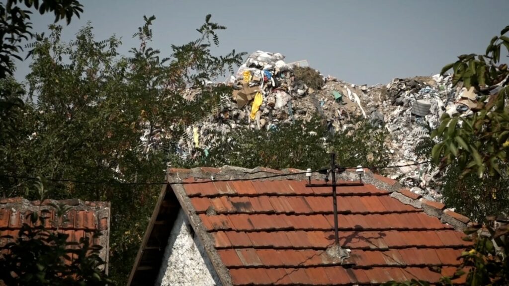 Rubbish Above Rooftops In A Serbian Town As Landfills Overflow